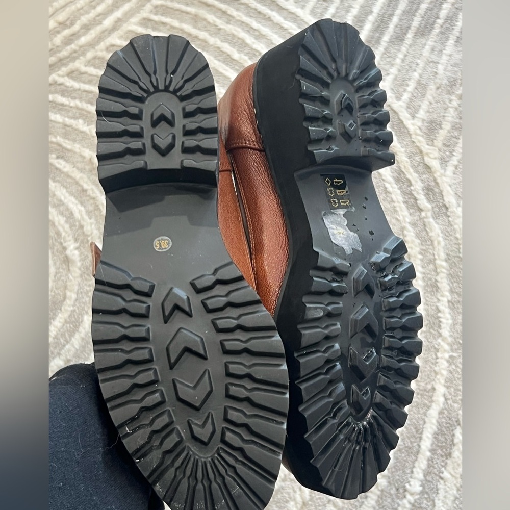 All black footwear Oxford sandals new-women size 39.5 - Picture 5 of 5